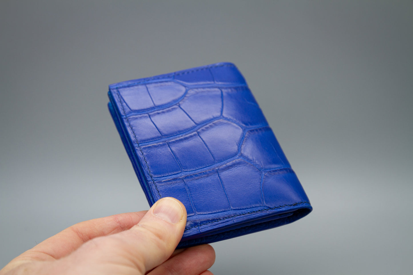 Crocodile Pocket Organizer - Electric Blue