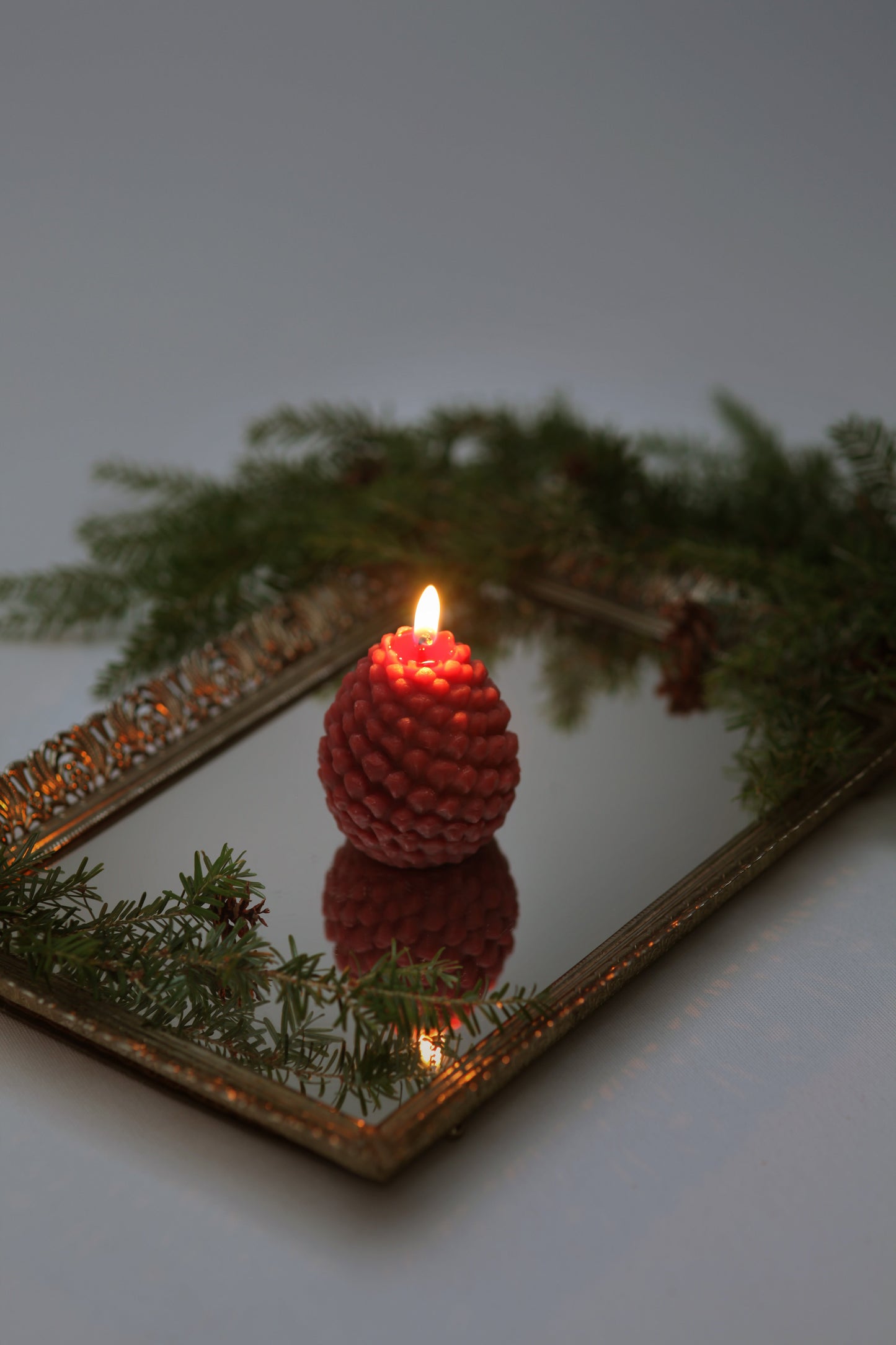 Mo&Co Home Exclusive: Sculpted Beeswax Pine Cones | 2 Sizes