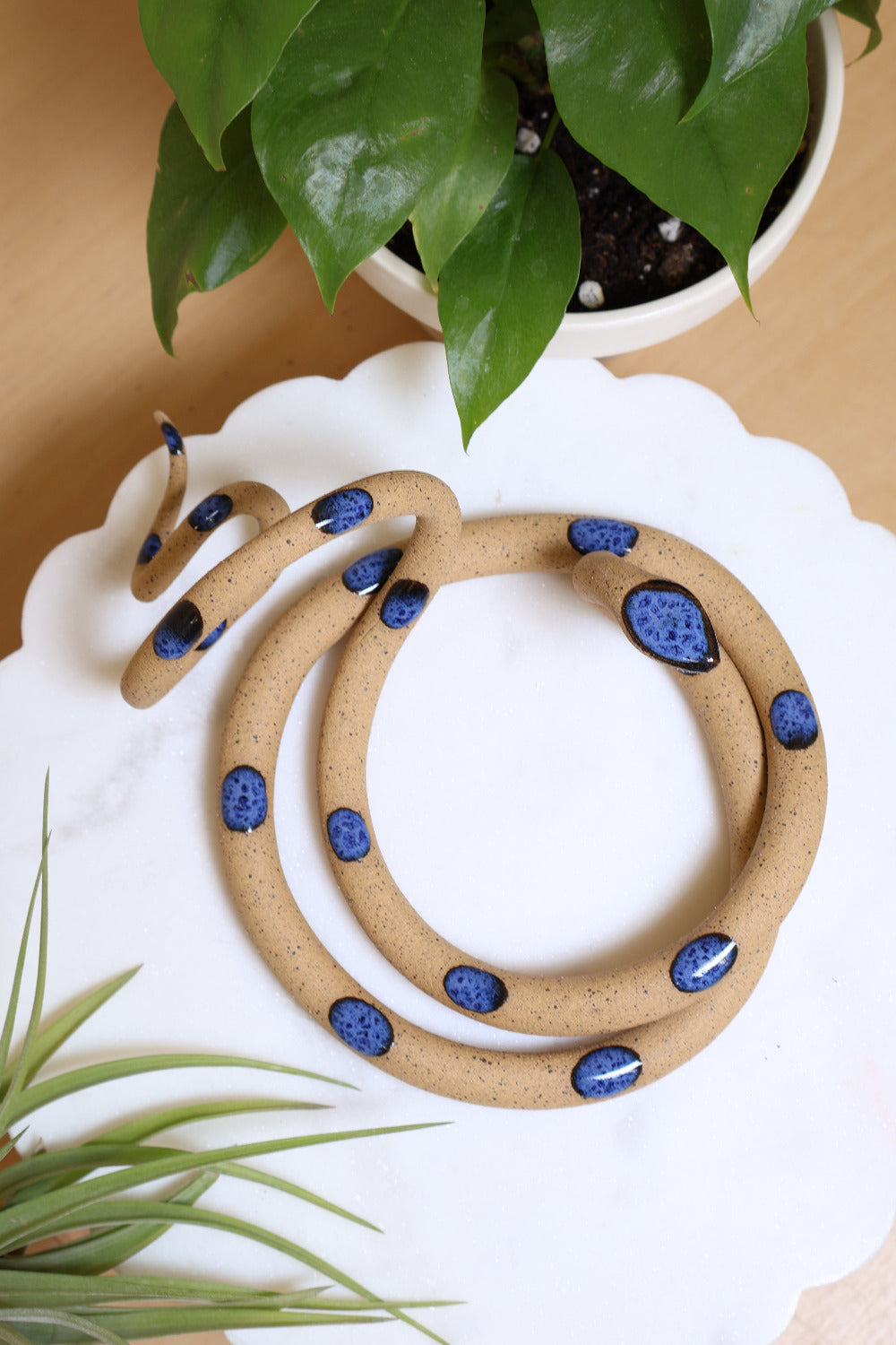 Large Ceramic Snake