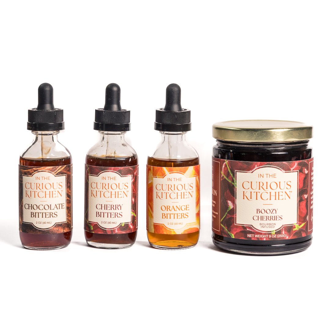 Old Fashioned Cocktail Kit | Cherries & Bitters
