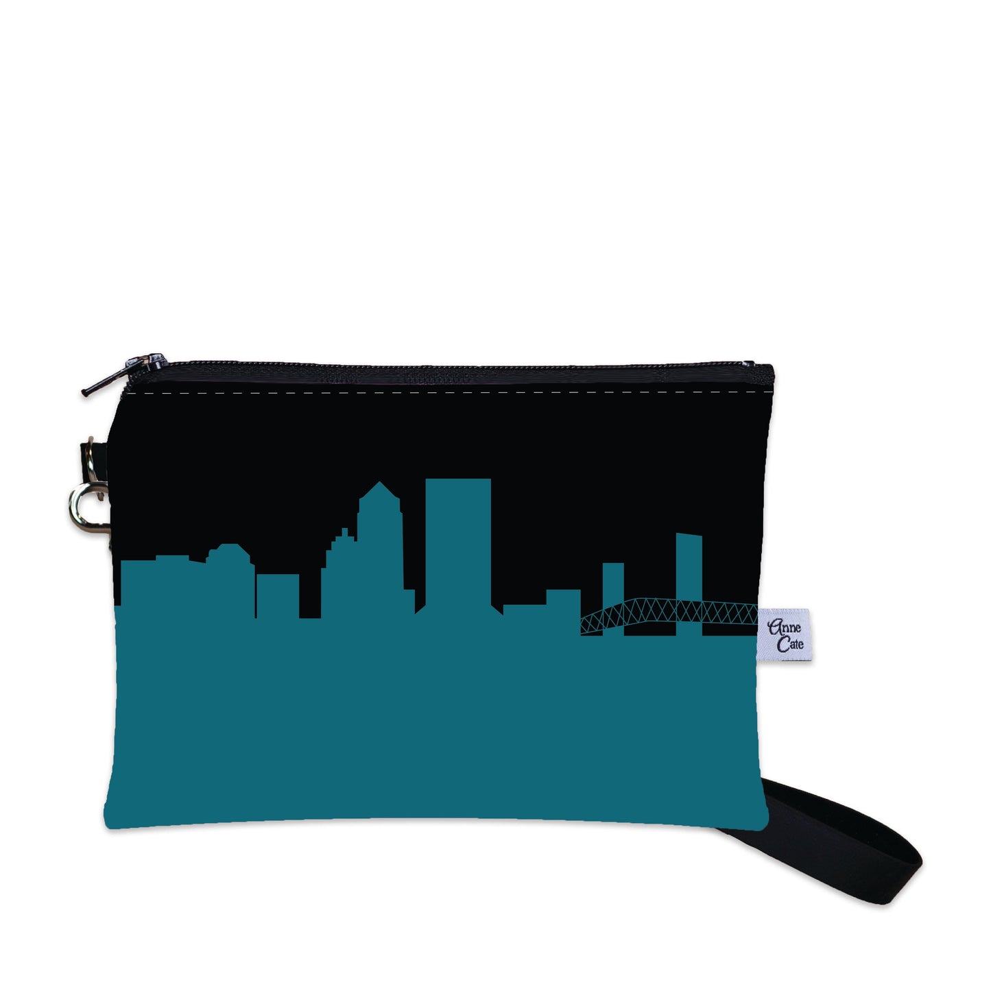 Football Stadium Skyline Game Day Wristlet