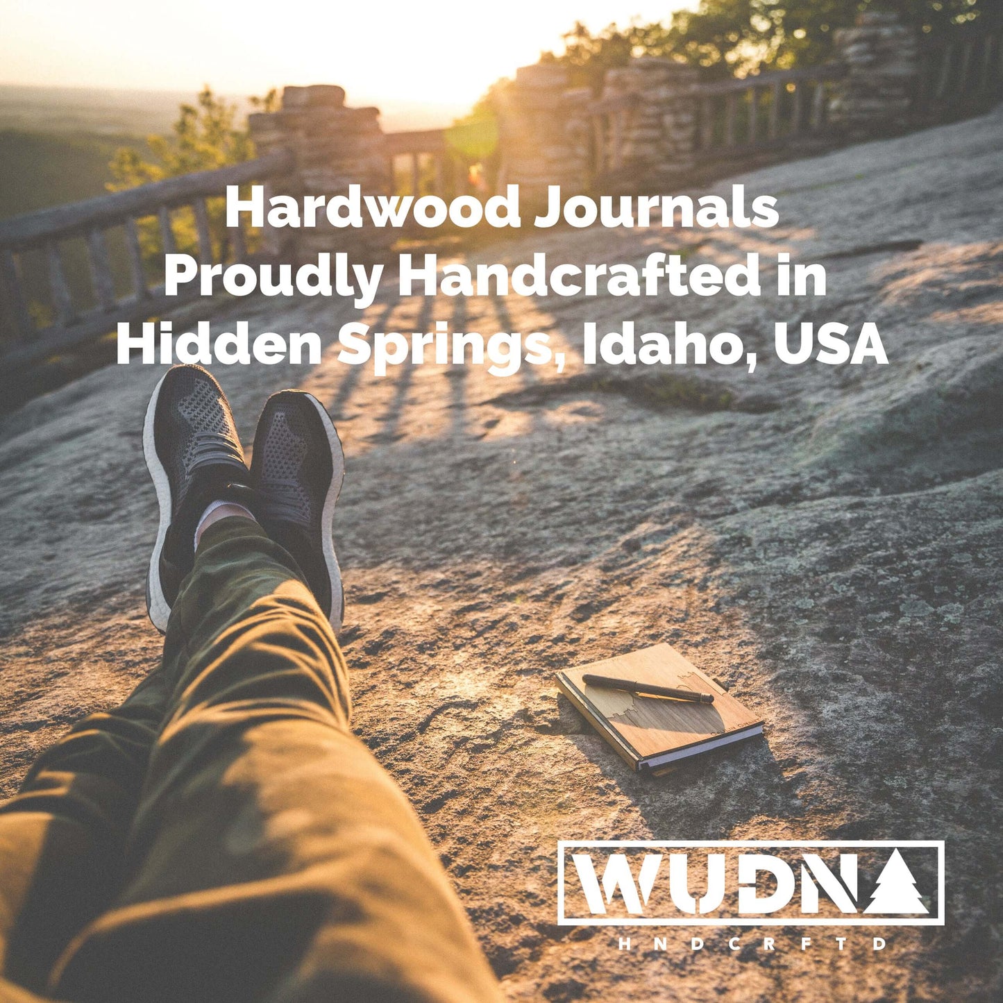Handcrafted Wooden Notebook / Planner / Journal
