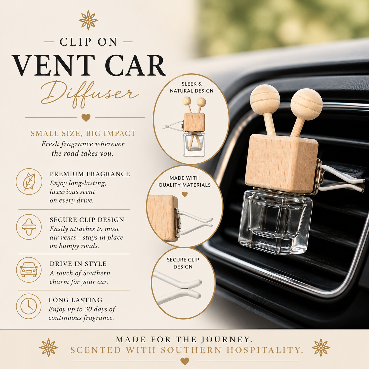 Car Freshner/Diffuser: Jubilee Collection