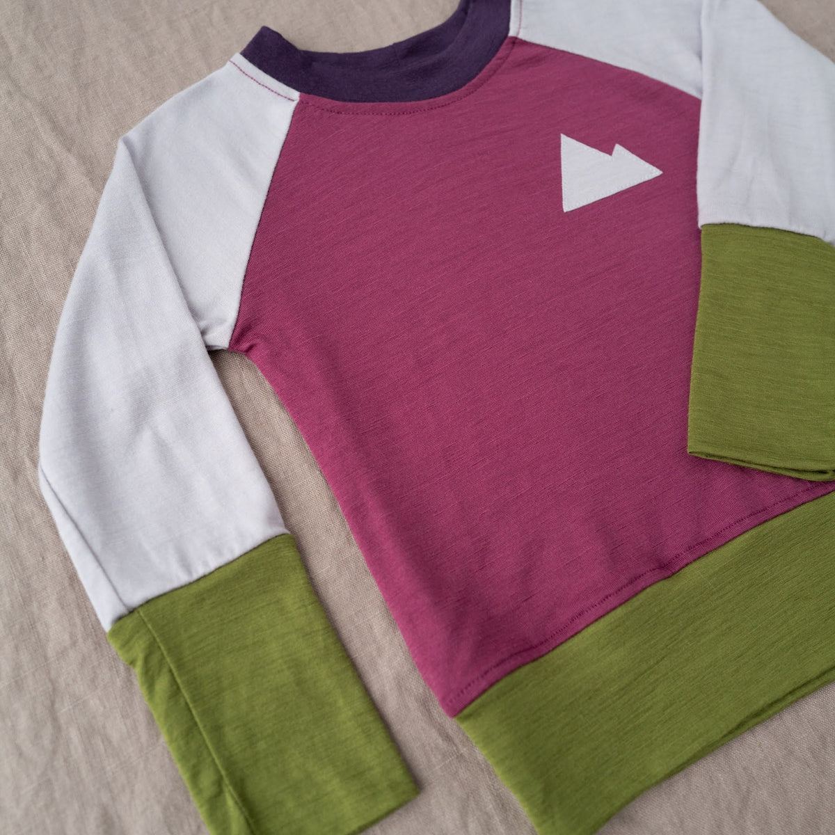 Big Kid Explorer Merino Crew Top