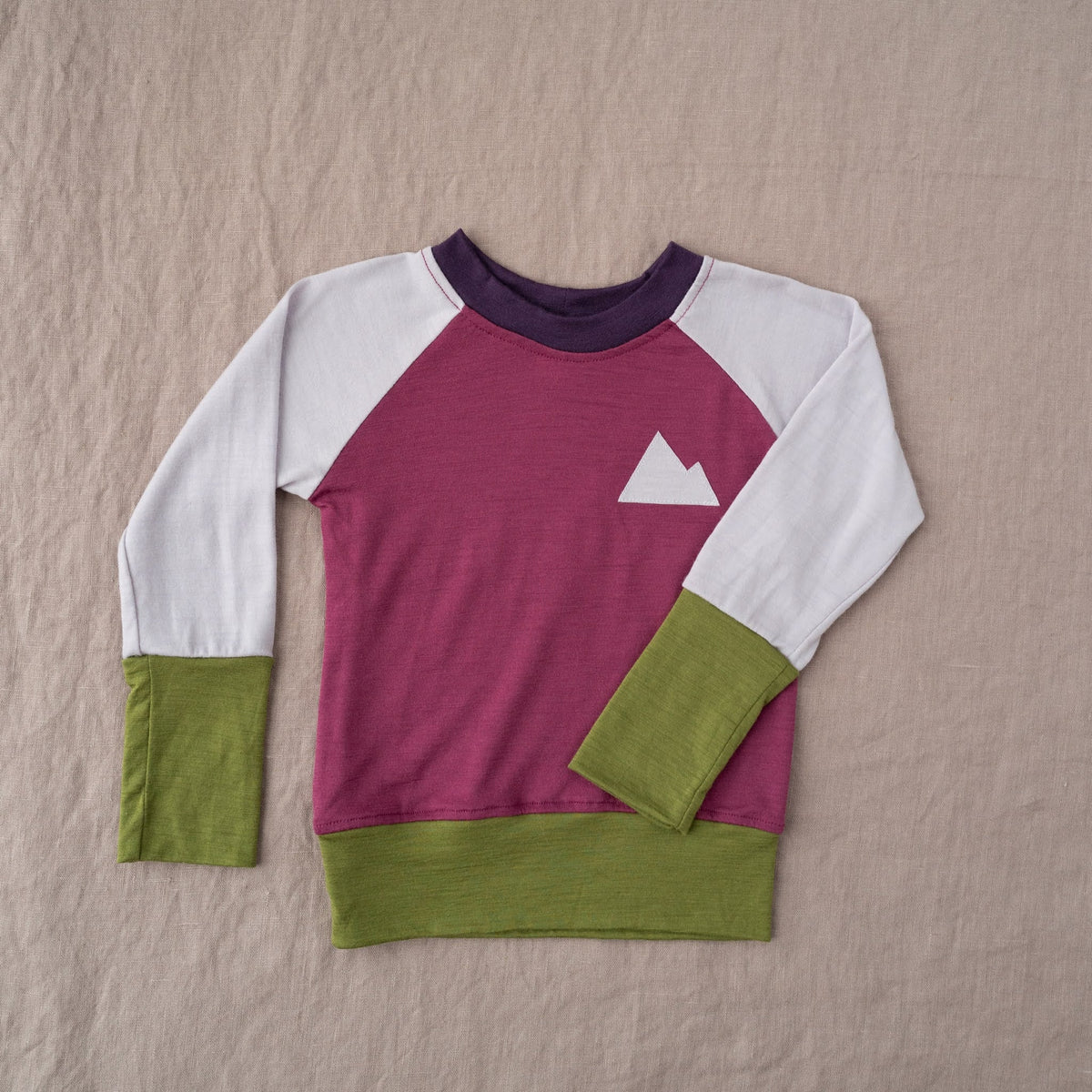 Big Kid Explorer Merino Crew Top