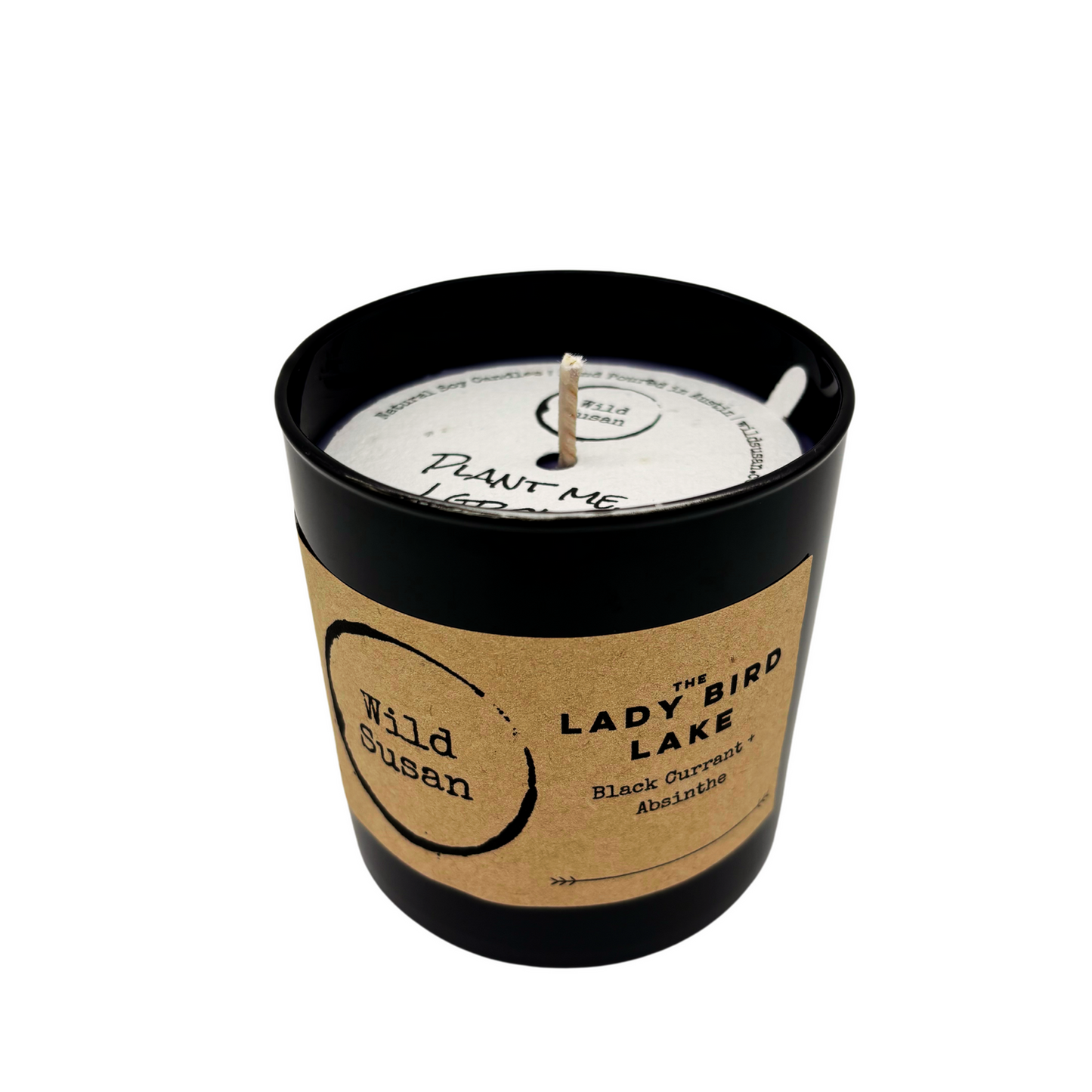 Lady Bird Lake [Black Currant + Absinthe] Soy Candle