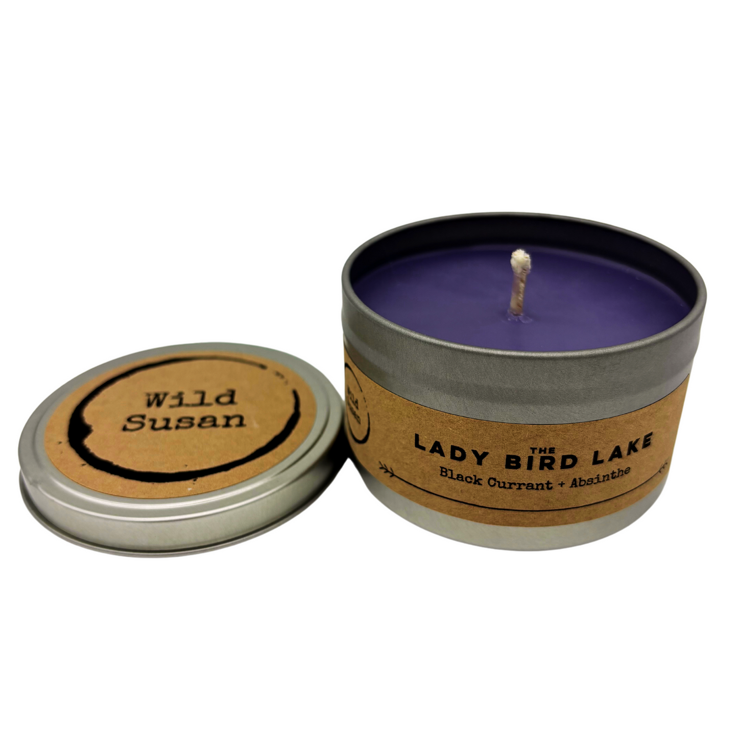 Lady Bird Lake [Black Currant + Absinthe] Soy Candle
