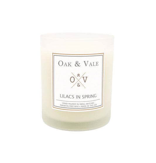 LILACS IN SPRING LARGE CANDLE