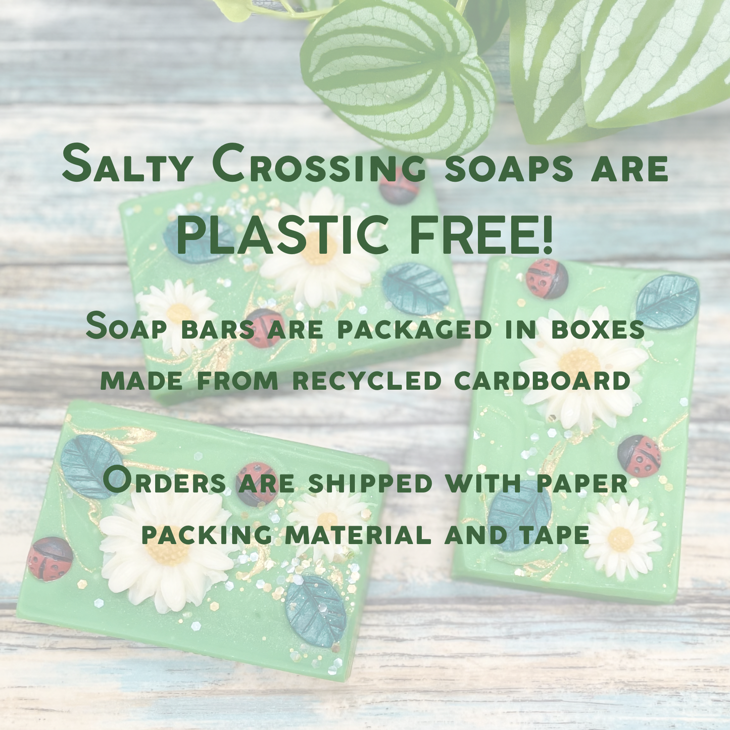 Ladybug Life Soap Bar with Tallow and Goat Milk