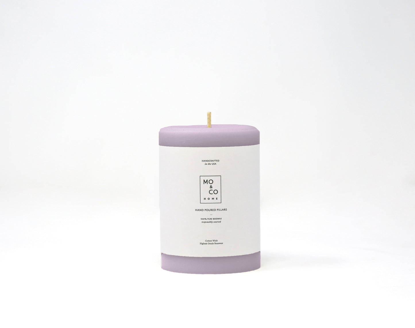 Lavender | Beeswax Pillar Candle