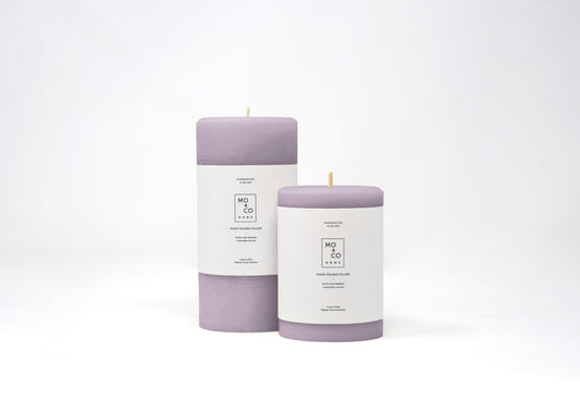 Lavender | Beeswax Pillar Candle
