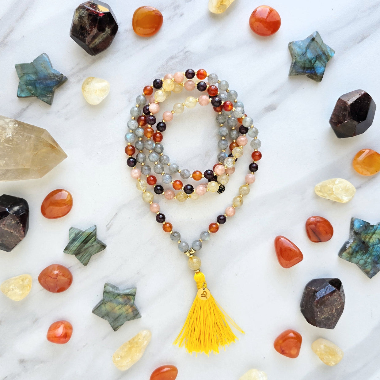 Leo Zodiac Mala