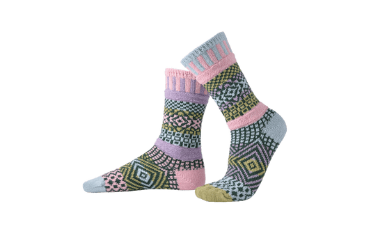Lilac Crew Socks