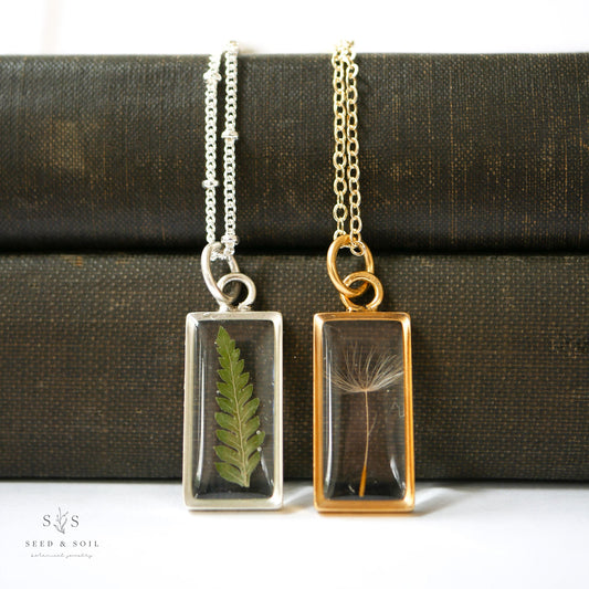 Large Rectangle Pendant