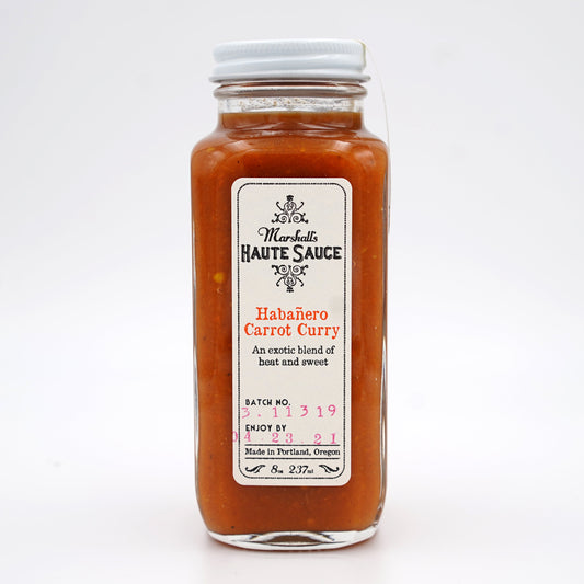 Habanero Carrot Curry- Habanero Hot Sauce