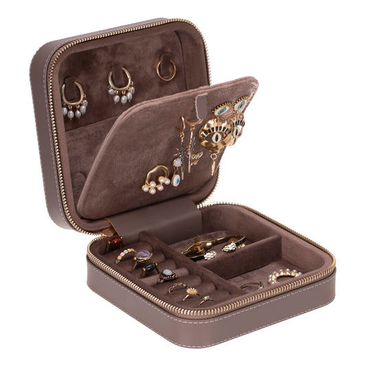 Eufaula Leather Jewelry Box