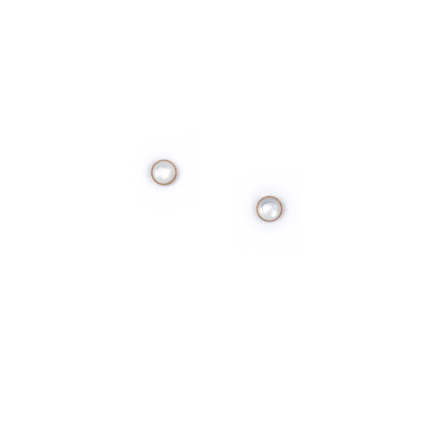 Mother of Pearl Stud Earrings
