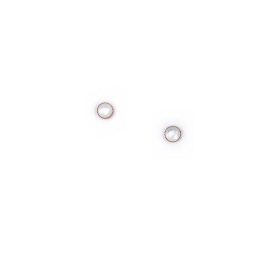 Mother of Pearl Stud Earrings