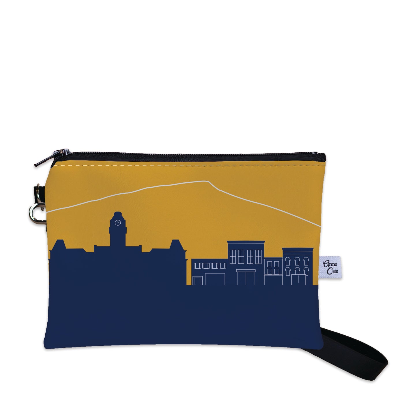 Collegiate Football Stadium Skyline Game Day Wristlet