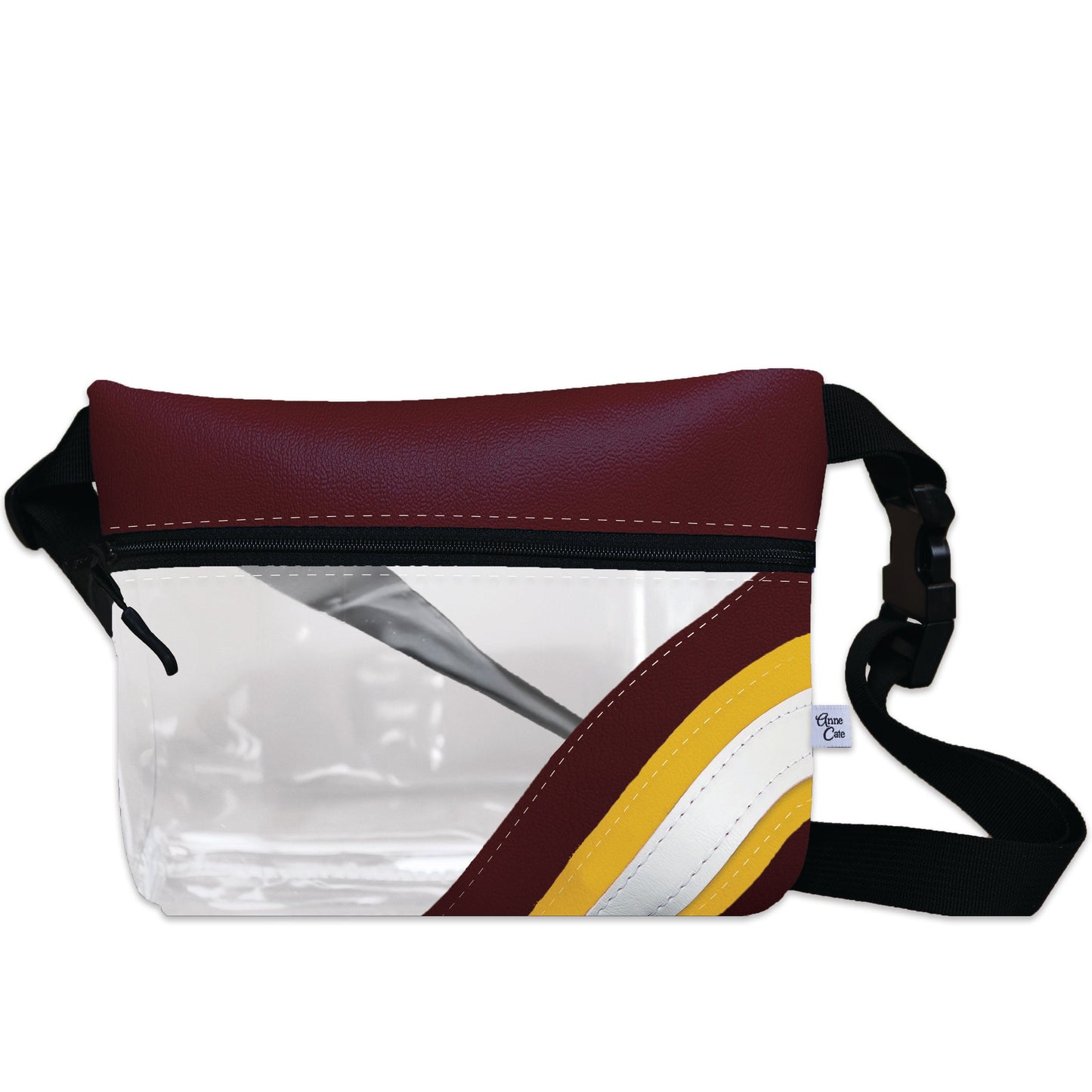 Football Stadium Clear Stripe Game Day Fanny Pack