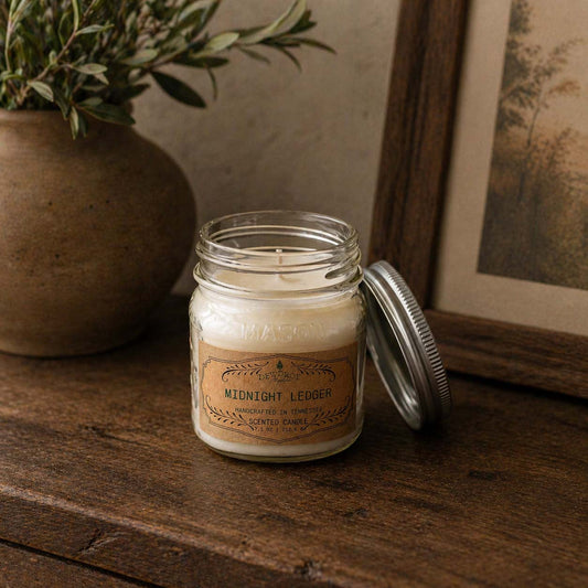 Midnight Ledger 7.5oz Candle