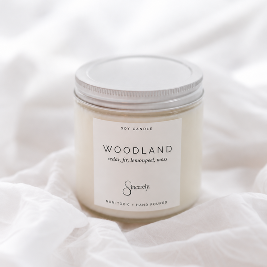Woodland Candle - Cedar & Fir