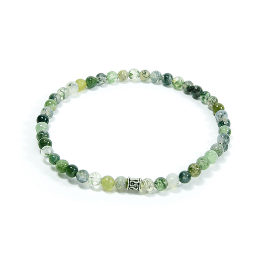 Moss Agate Mini Bracelet