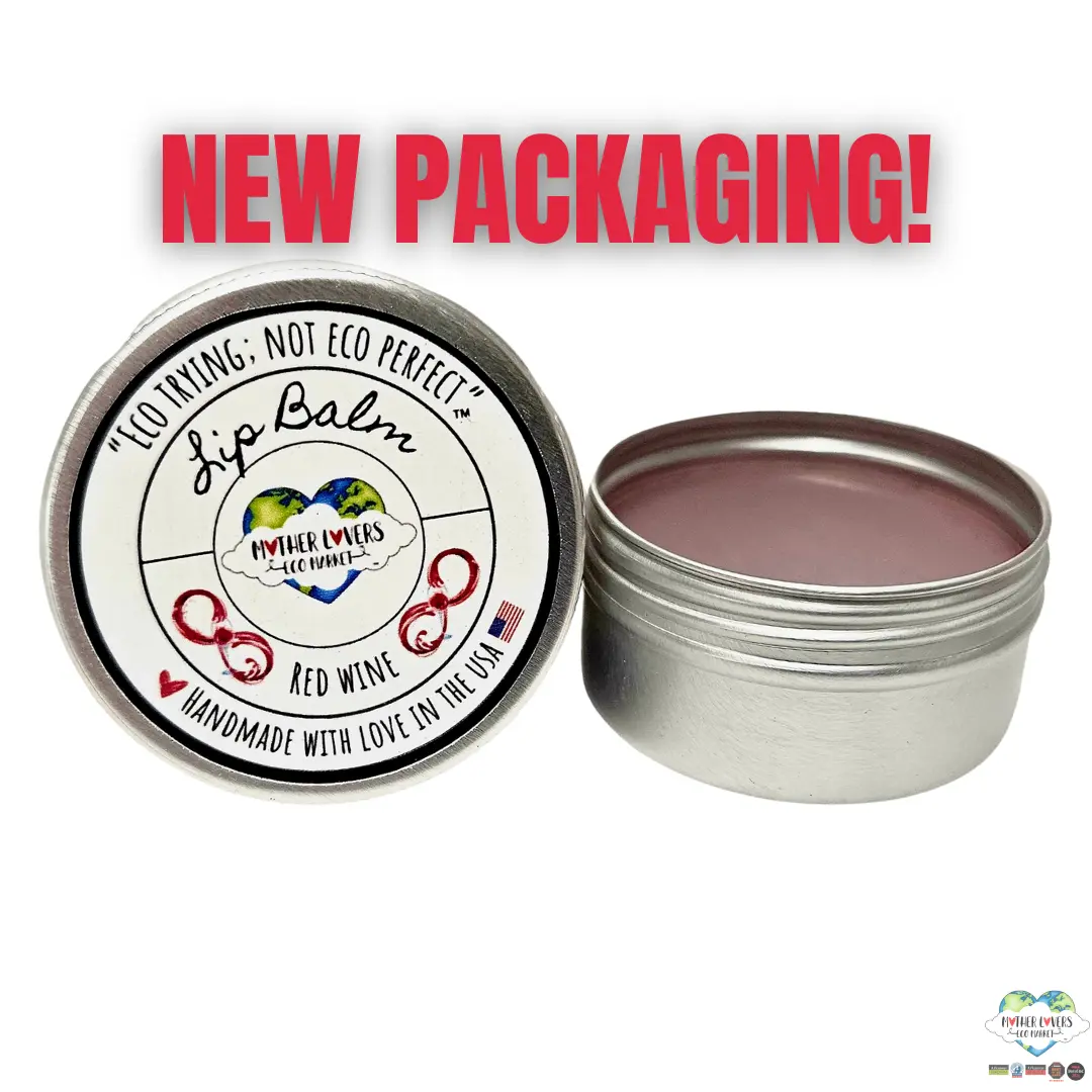 Mother Lovin Lip Balm with Organic Cocoa Butter - Vegan - Organic
