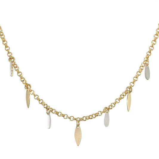 Leaf Charm Necklace