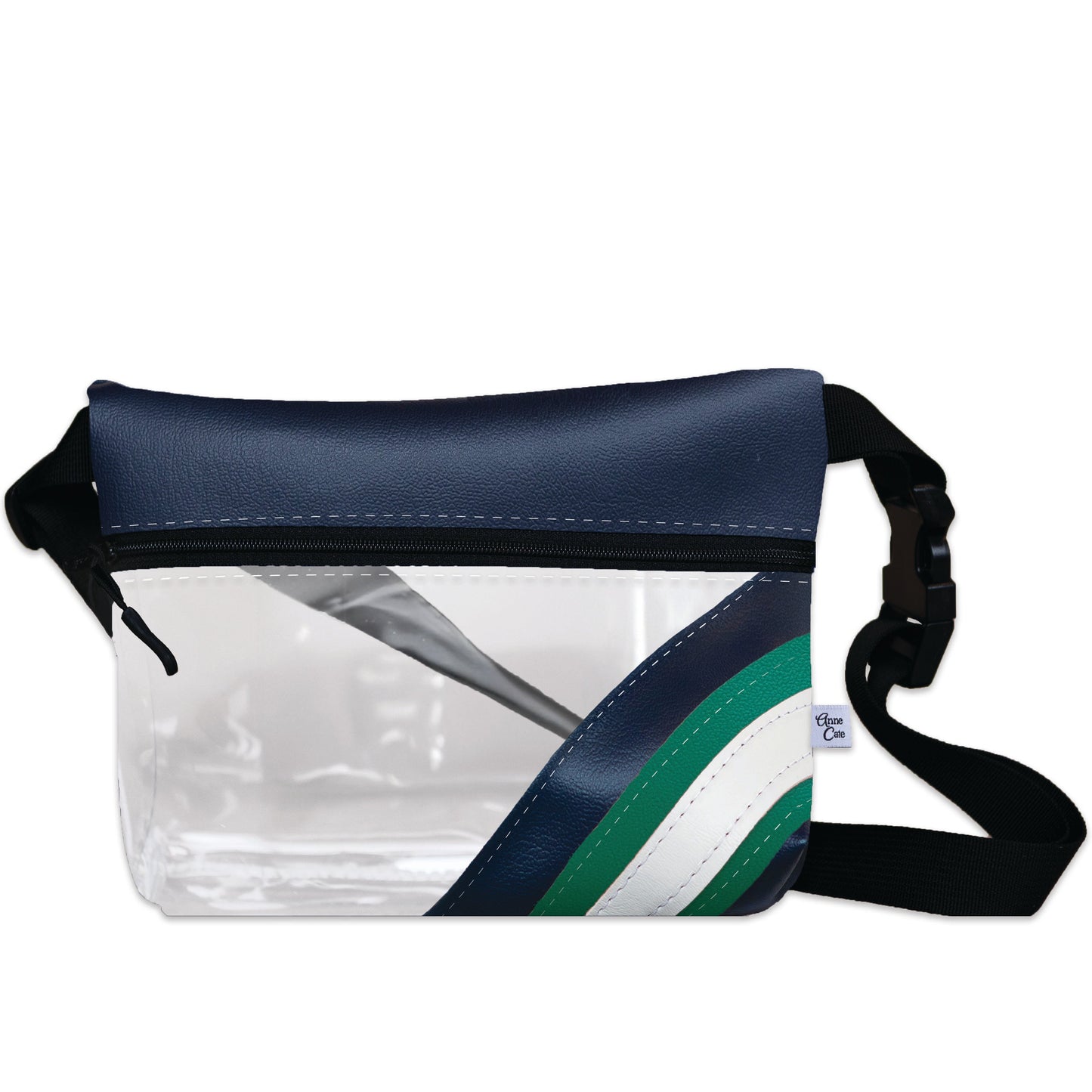 Football Stadium Clear Stripe Game Day Fanny Pack