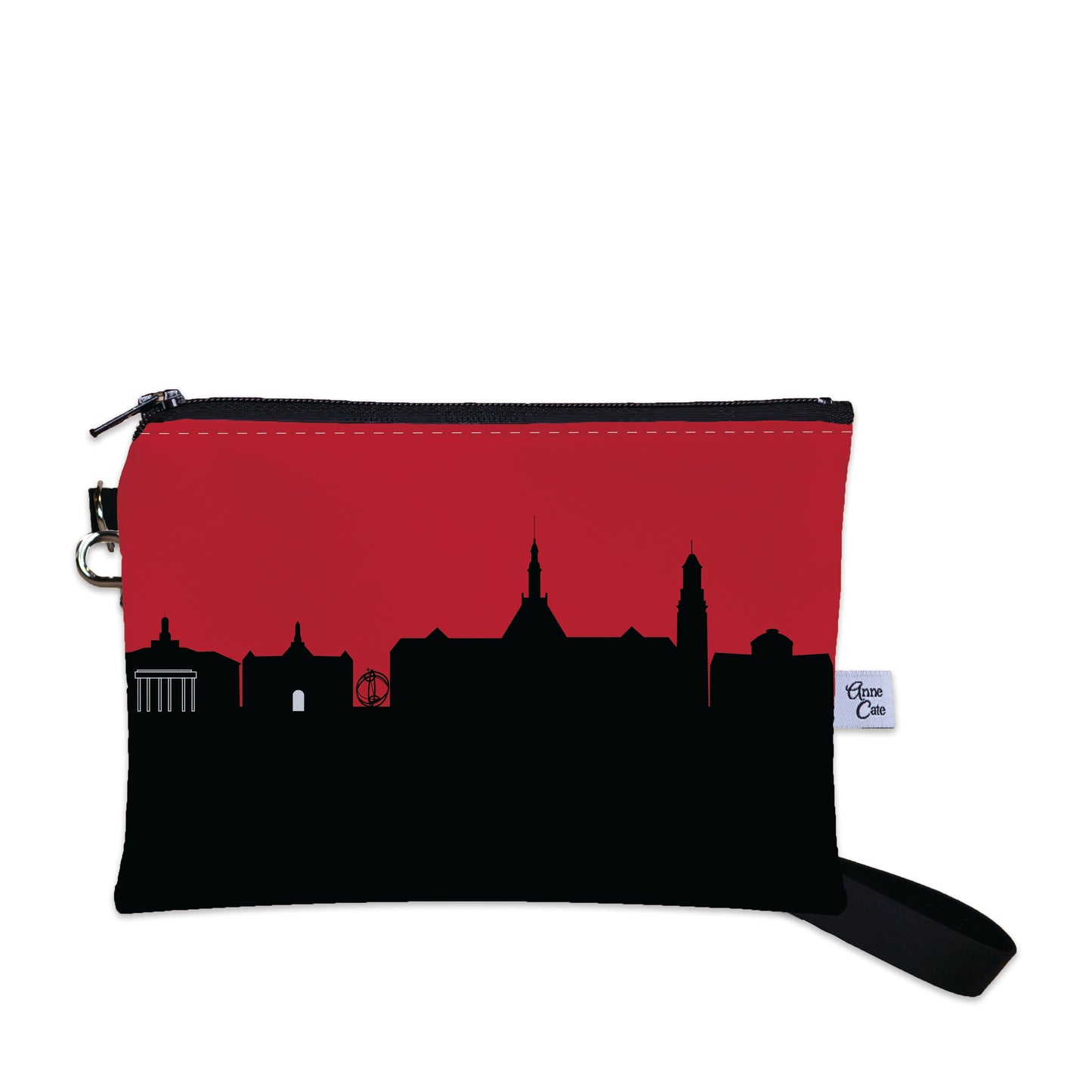 Collegiate Football Stadium Skyline Game Day Wristlet