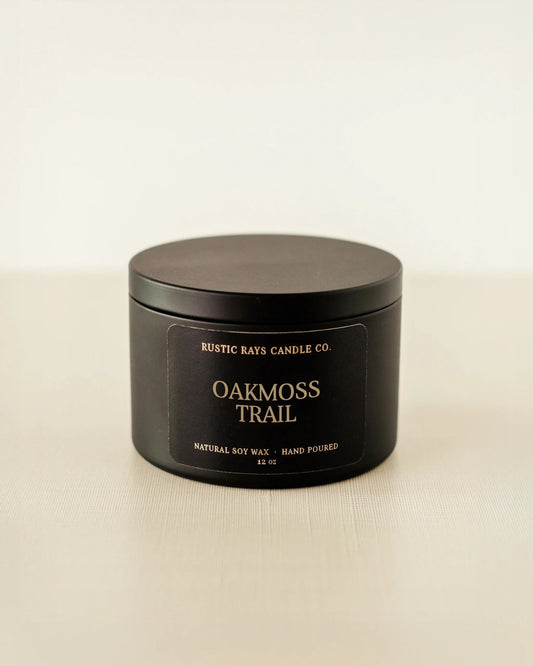 Oakmoss Trail Candle | 12 oz Tin