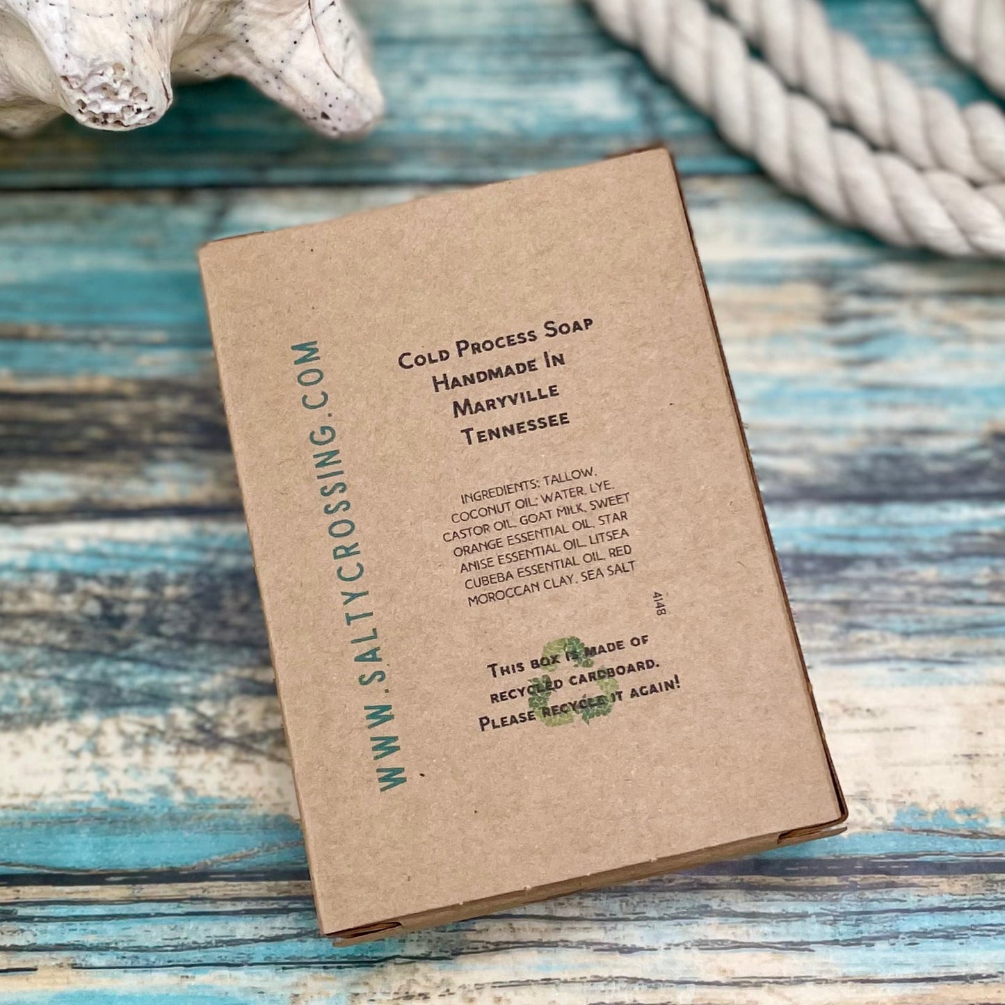 Orange & Anise Soap Bar with Tallow and Goat Milk