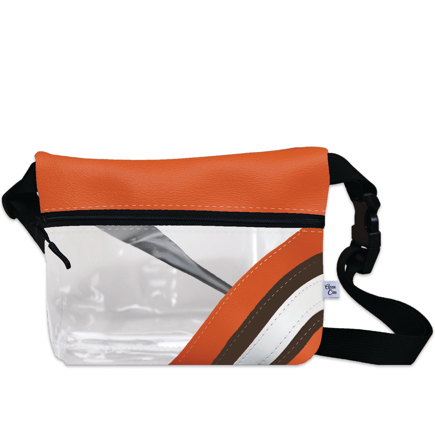 Football Stadium Clear Stripe Game Day Fanny Pack