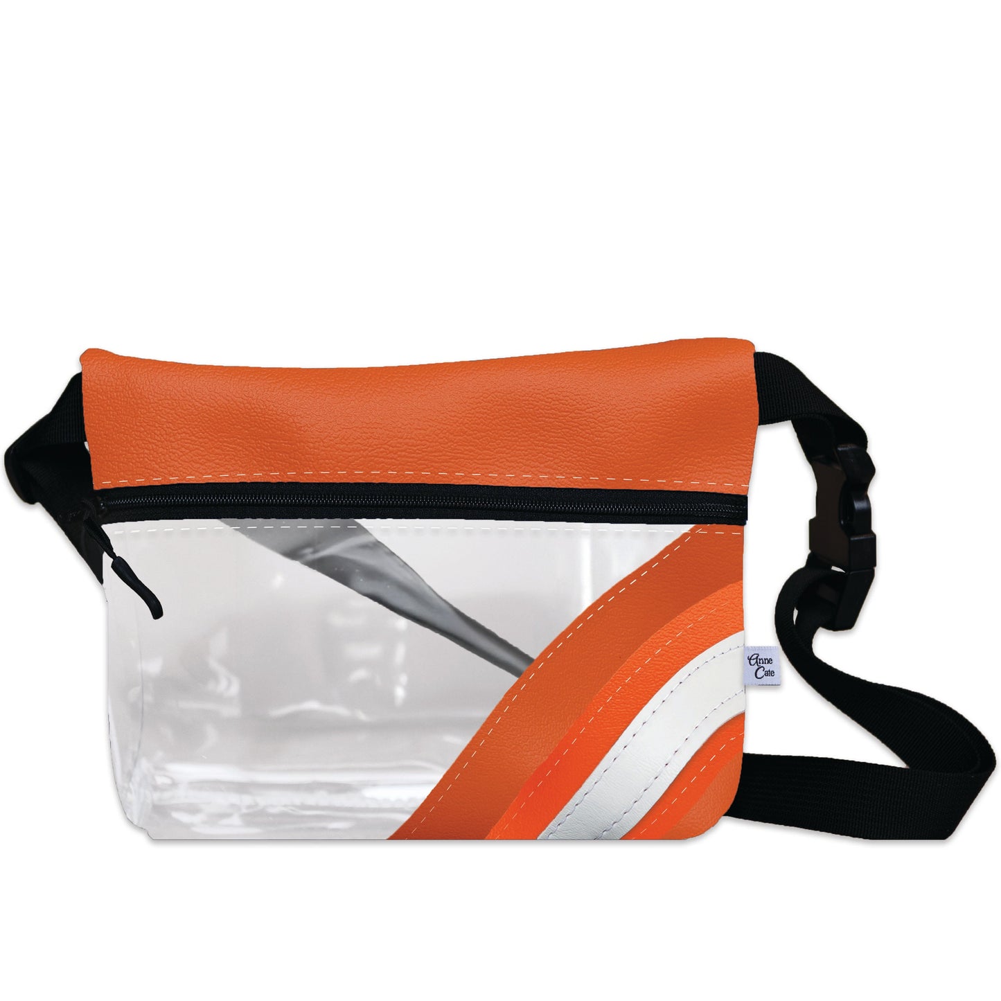 Collegiate Football Stadium Clear Stripe Game Day Fanny Pack