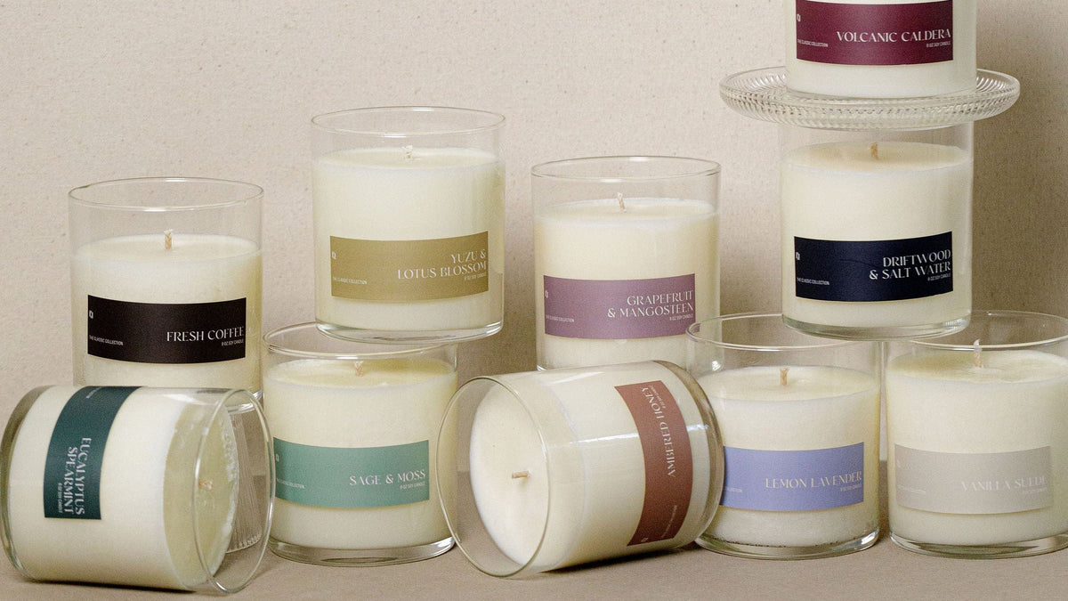 Volcanic Caldera Candle
