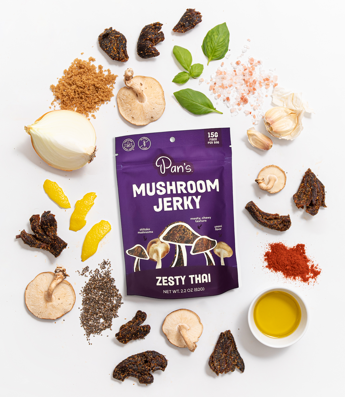 Pan's Mushroom Jerky - The Ultimate Flavor Pack