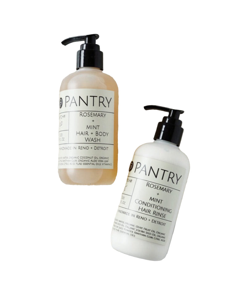 Conditioning Hair Rinse - Rosemary + Mint Conditioner | No SLS, Parabens, Phthlates or Fragrances