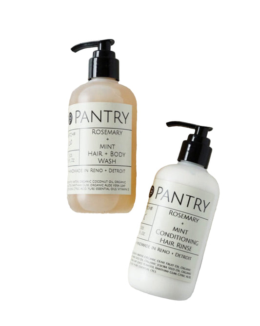 Conditioning Hair Rinse - Rosemary + Mint Conditioner | No SLS, Parabens, Phthlates or Fragrances