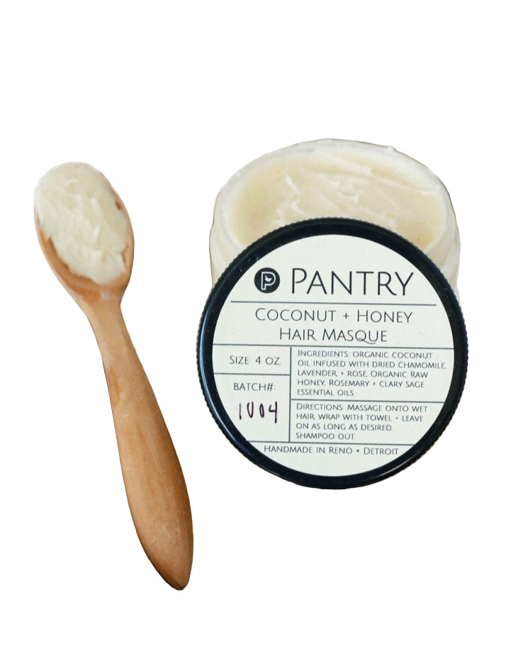 Coconut + Honey Hair Masque | Leave-In Hair Masque