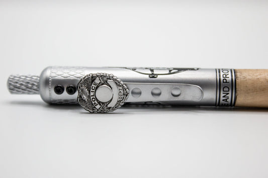 SALE | Police Pen | Light Stained | Handmade