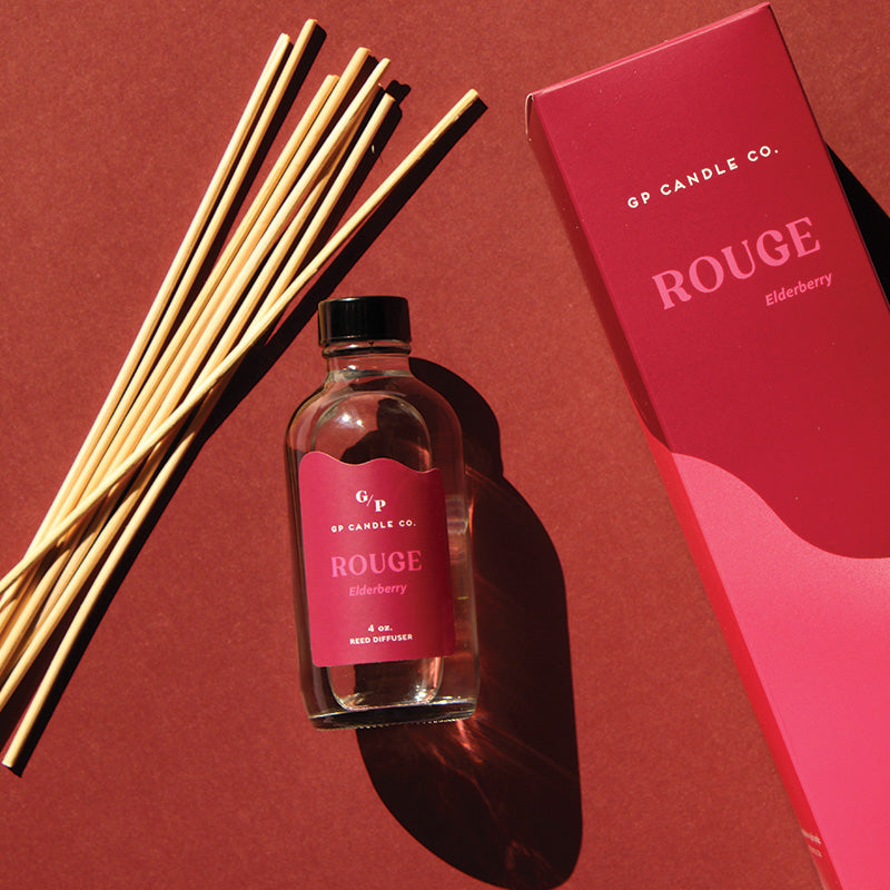 Rouge 4 oz. Hue Reed Diffuser (Elderberry)