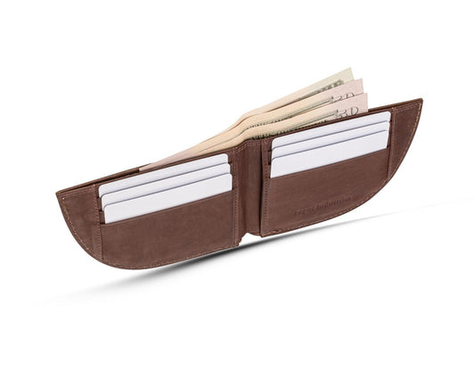 Nantucket Front Pocket Wallet in Moose Leather
