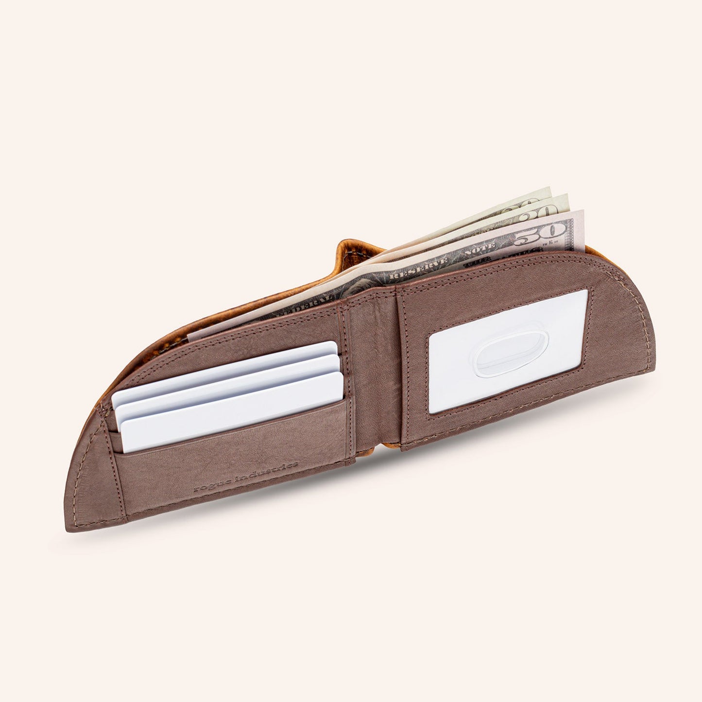 Rogue Front Pocket Wallet in Moose Leather