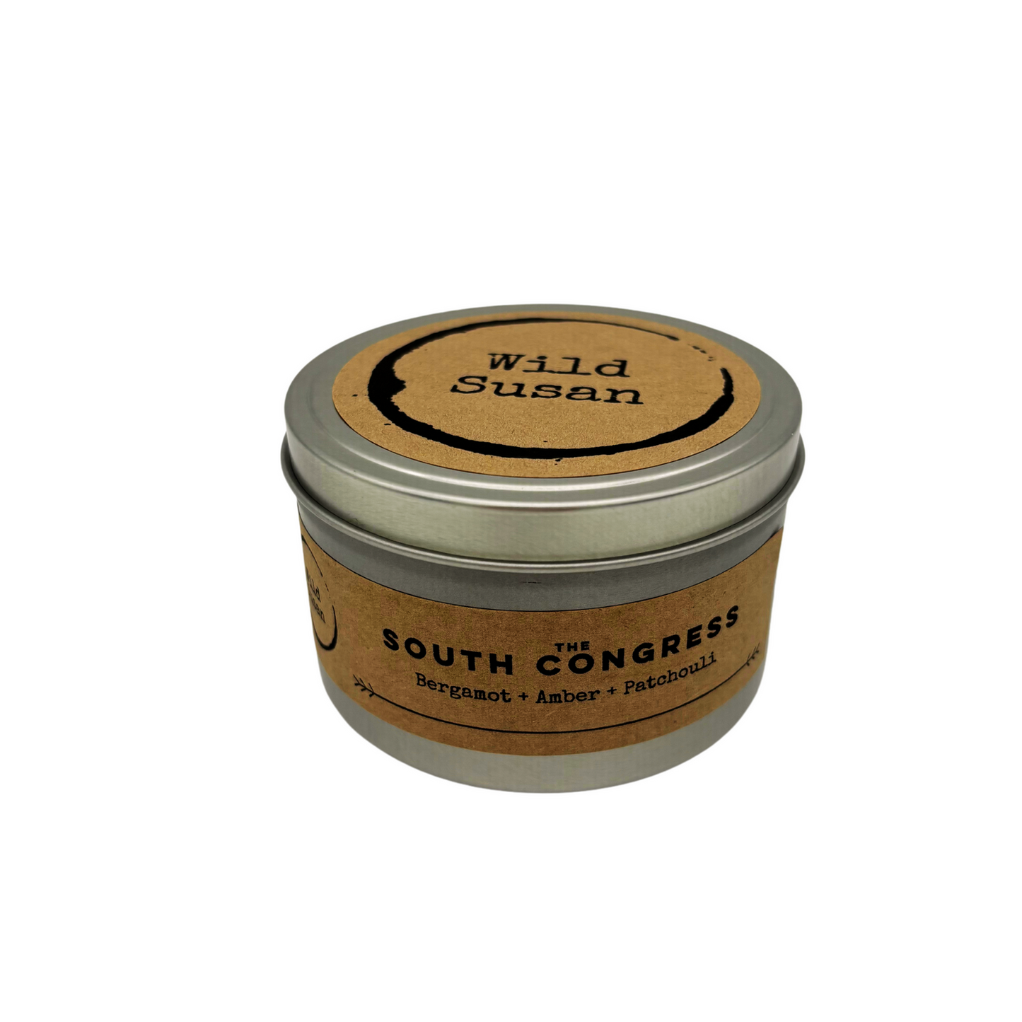 South Congress [Bergamot + Amber + Patchouli] Soy Candle