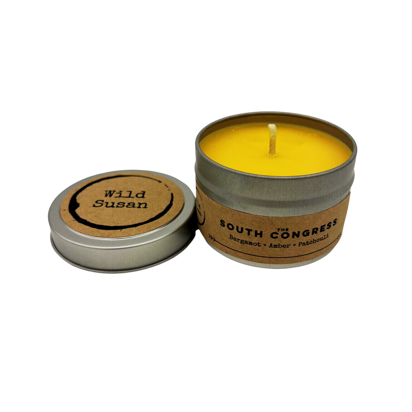 South Congress [Bergamot + Amber + Patchouli] Soy Candle