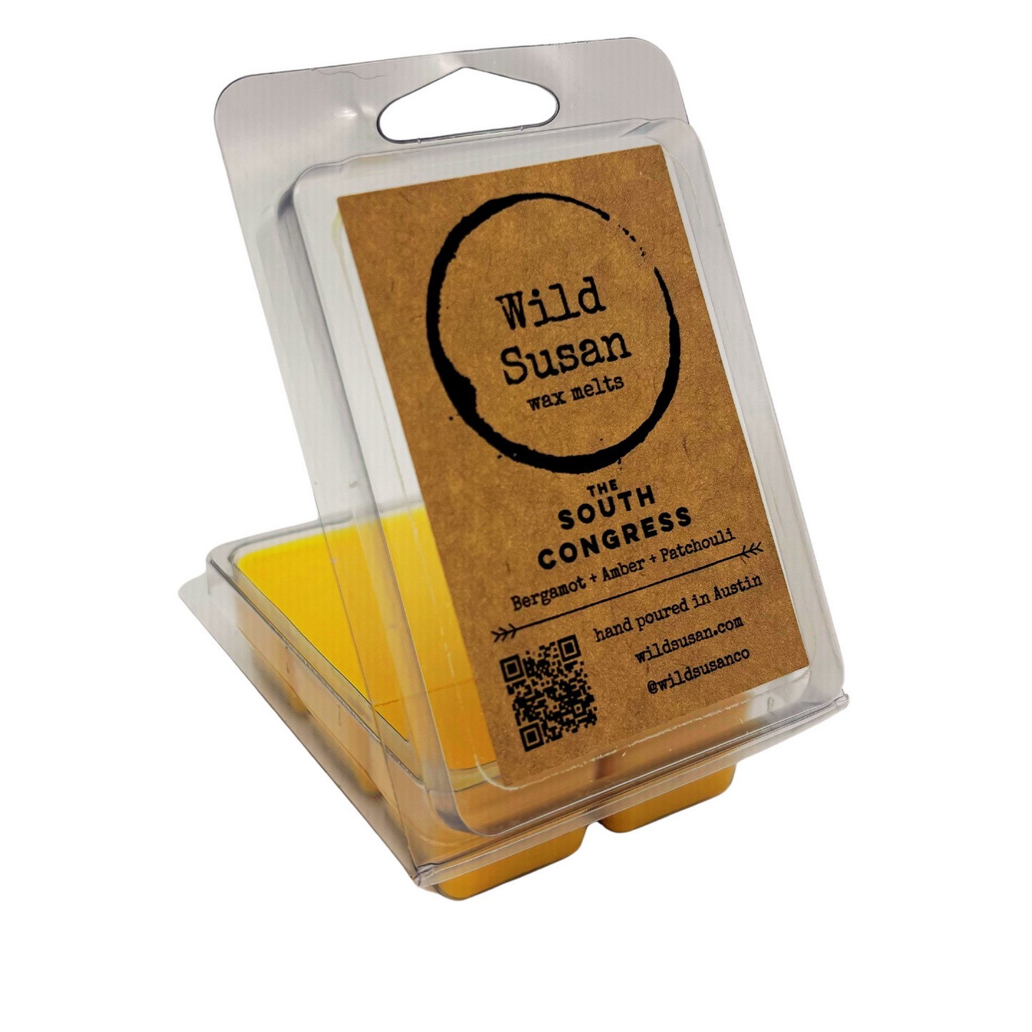 South Congress [Bergamot + Amber + Patchouli] Soy Candle