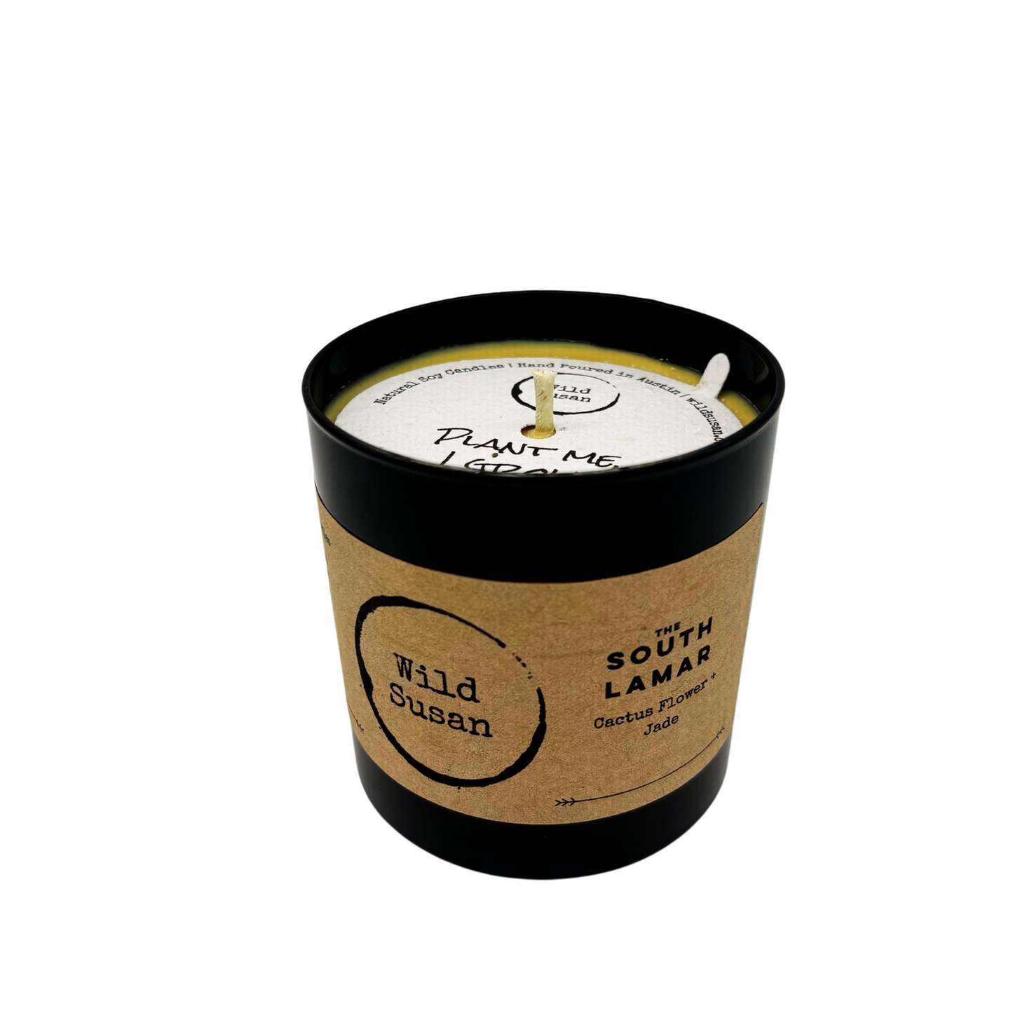 South Lamar [Cactus Flower + Jade] Soy Candle