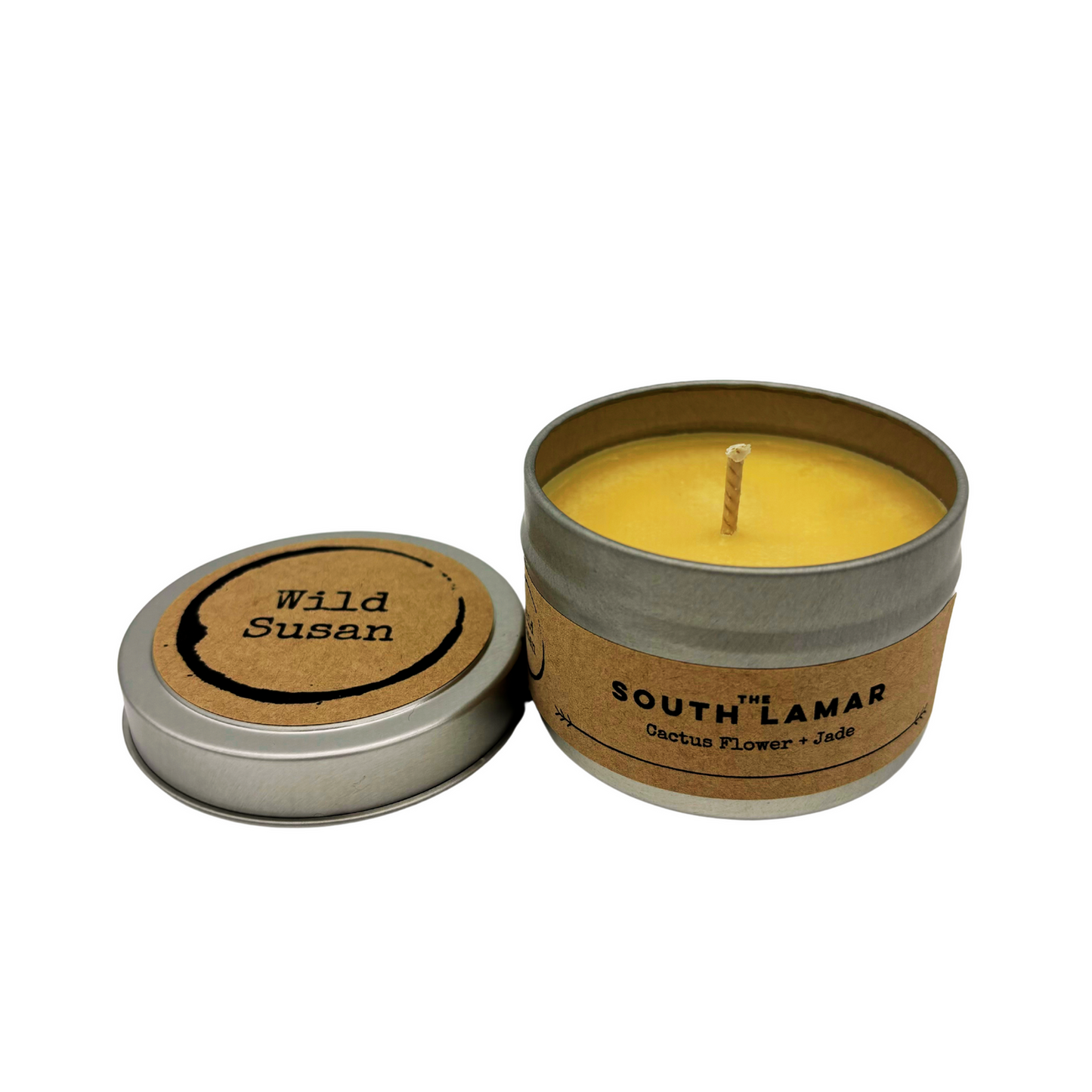 South Lamar [Cactus Flower + Jade] Soy Candle