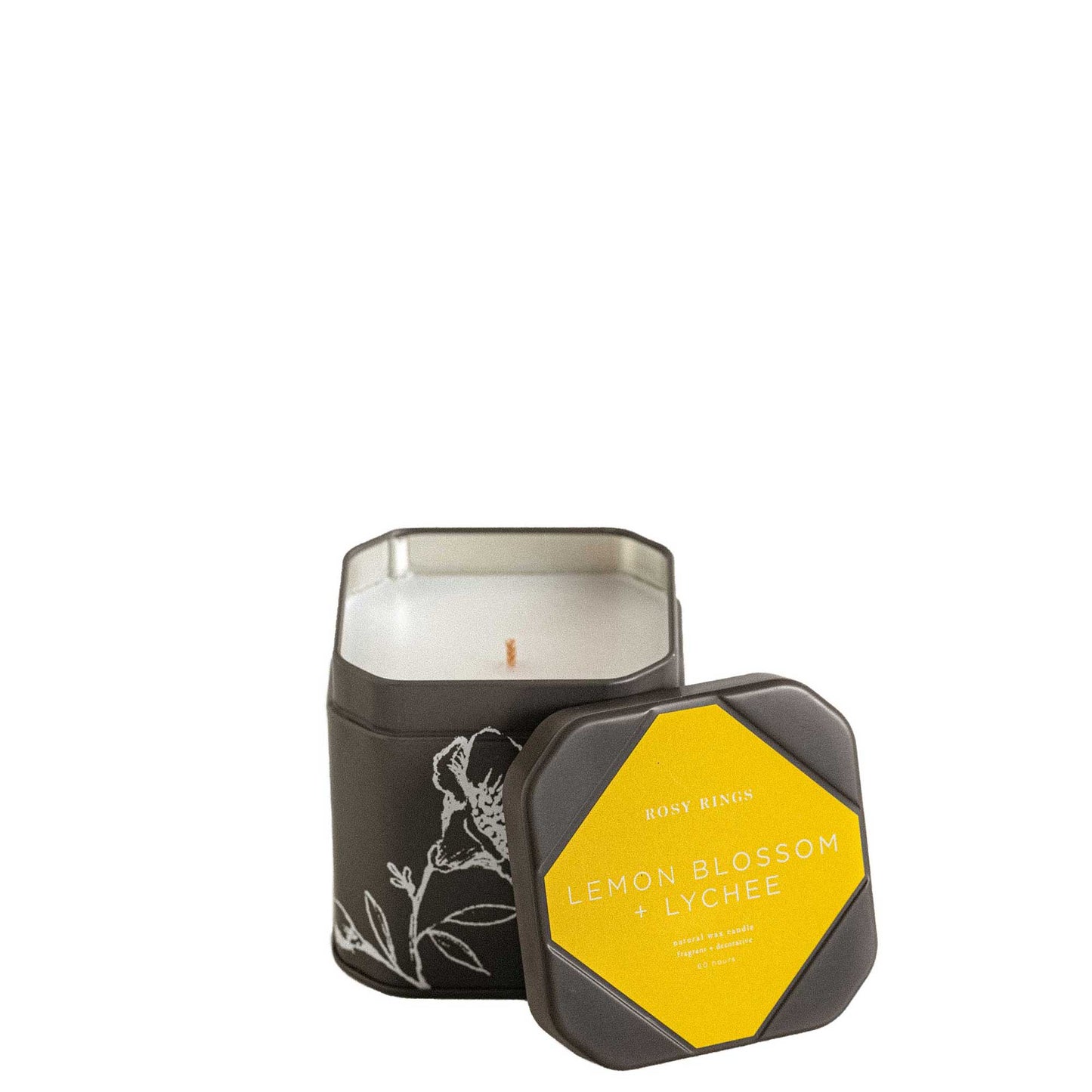 Accent Tin Candle - Lemon Blossom